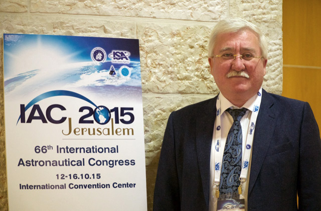 Игорь Ашурбейли на  Конгрессе IAC 2015 в Иерусалиме