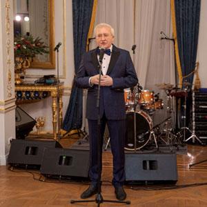 Игорь Ашурбейли на праздничном новогоднем вечере руководителей «Социума»