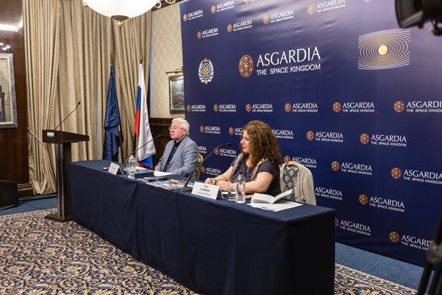 12 октября в Москве прошла пресс-конференция основателя Асгардии Игоря Ашурбейли