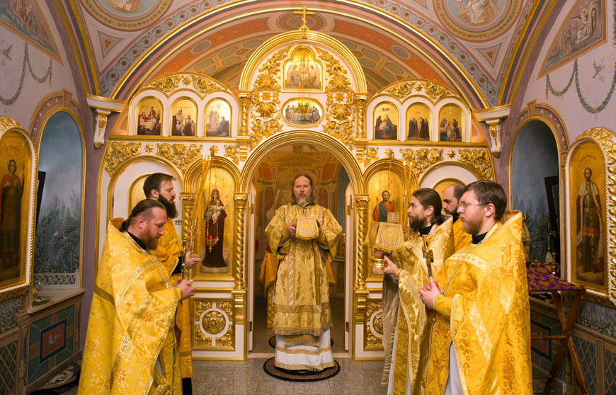 Божественную литургию в храме Святой Елисаветы отслужил митрополит Рязанский и Михайловский Марк
