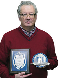 Сергей Устьянцев, лауреат премии «Щит и меч Отечества»