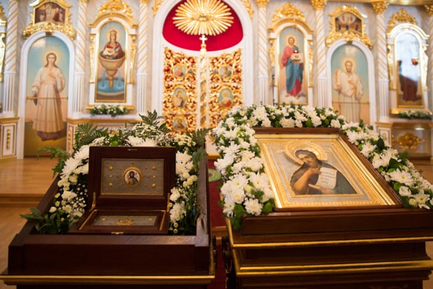 Мощи святого Иоанна Предтечи торжественно передали храму в Нижегородской области