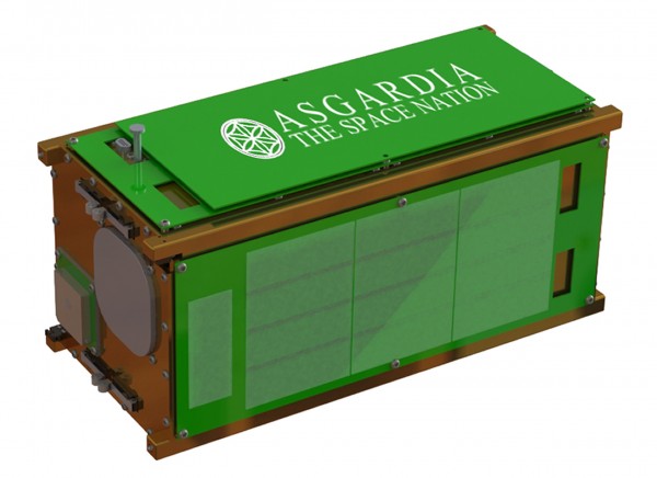The Asgardia-1 satellite is due to be launched in September (NanoRacks LLC)