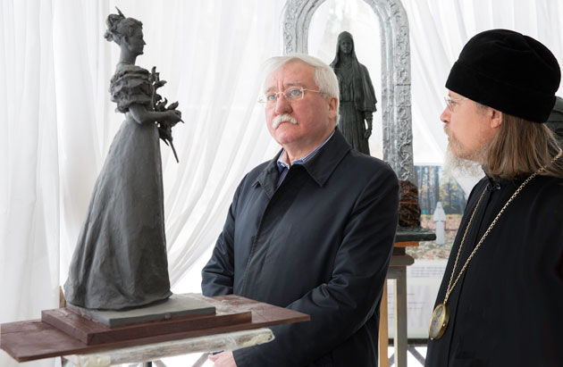 Игорь Ашурбейли осмотрел первые эскизы будущего памятника Елисавете Феодоровне