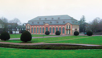 Оранжерея замка-музея дармштадтских герцогов