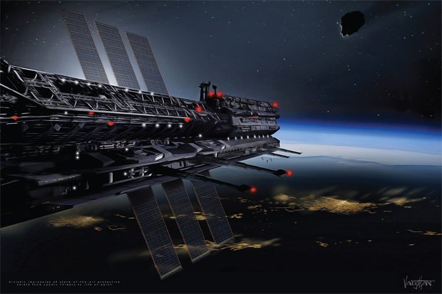 A rather optimistic artist’s impression of how Asgardia could look if it ever gets off the ground