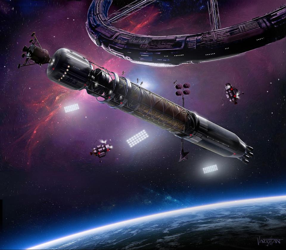 It will be a long time before Asgardia looks like this