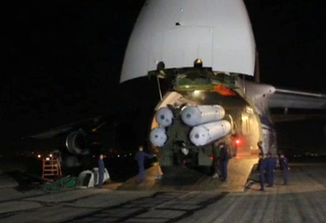 С-300 уже прибыли в Сирию. Фото: скриншот видео