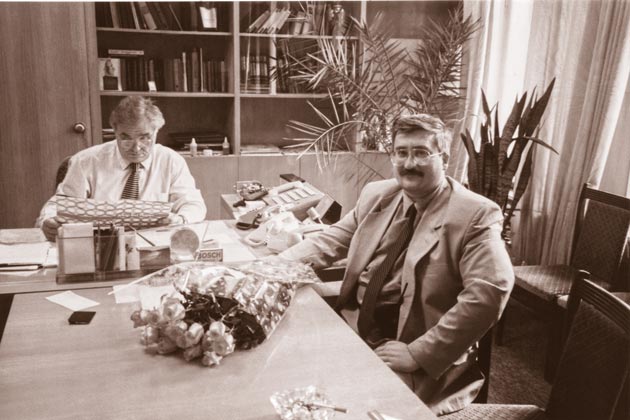 10 сентября 1995 года. В кабинете генерального директора НПО «Алмаз» Н. Н. Поляшева
