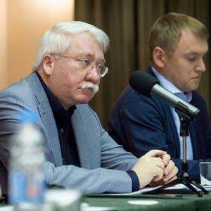 Игорь Ашурбейли и Андрей Данько на заседании высших органов ПВР