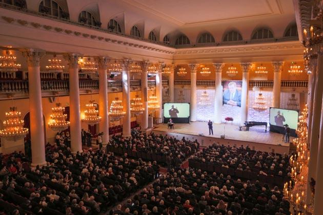 В Колонном зале Дома Союзов прошёл вечер, посвящённый 70-летию со дня рождения Геннадия Селезнёва В Колонном зале Дома Союзов прошёл вечер, посвящённый 70-летию со дня рождения Геннадия Селезнёва