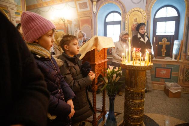 Богослужение в Обители святой Елисаветы в Покровском-Стрешневе