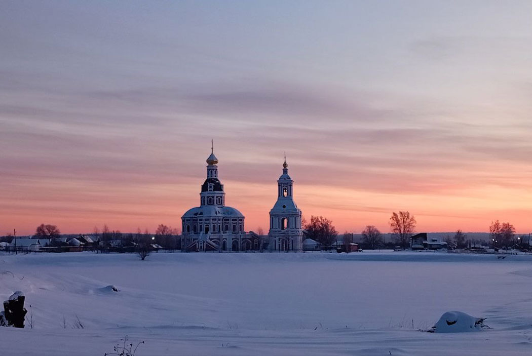 Храм  Усекновения Честной главы Иоанна Предтечи в селе Хирино