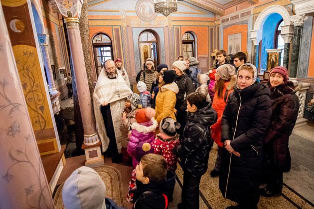 Рождественский праздник для детей в Обители святой Елисаветы в Покровском-Стрешневе Рождественский праздник для детей в Обители святой Елисаветы в Покровском-Стрешневе