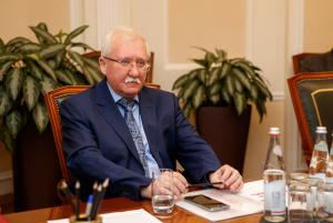 Игорь Ашурбейли на заседании Политического Совета Коалиции «Победа». 13 ноября 2020 года