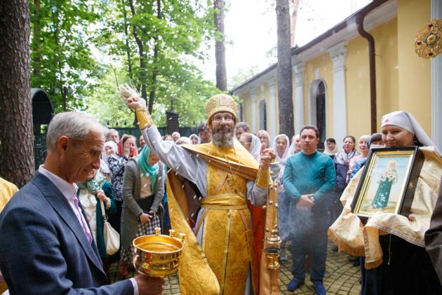 Престольный праздник храма в Обители святой Елисаветы
