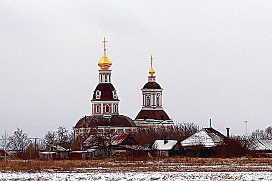 Храм в честь Усекновения Честной главы Иоанна Предтечи в селе Хирино