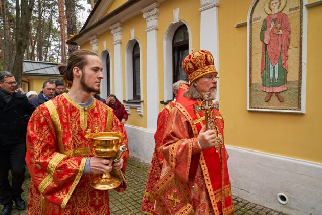 Престольный праздник в ктиторском храме Игоря Ашурбейли - храме Святой Елисаветы в Покровском-Стрешневе