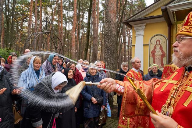 Престольный праздник в ктиторском храме Игоря Ашурбейли - храме Святой Елисаветы в Покровском-Стрешневе