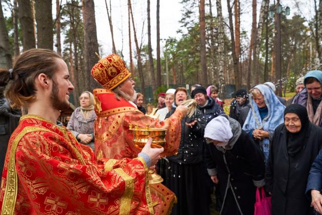 Престольный праздник в ктиторском храме Игоря Ашурбейли - храме Святой Елисаветы в Покровском-Стрешневе