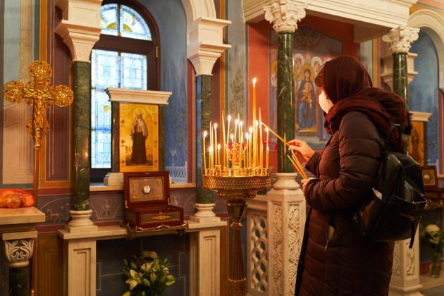 Престольный праздник в ктиторском храме Игоря Ашурбейли - храме Святой Елисаветы в Покровском-Стрешневе