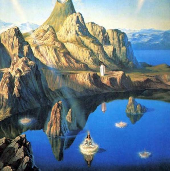 Богиня Лакшми. 1988 Богиня Лакшми. 1988