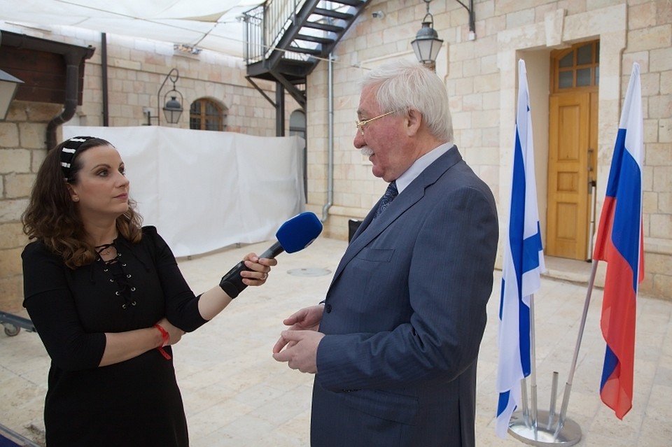 Директор ИППО в Израиле Игорь Ашурбейли дал интервью израильскому телевидению