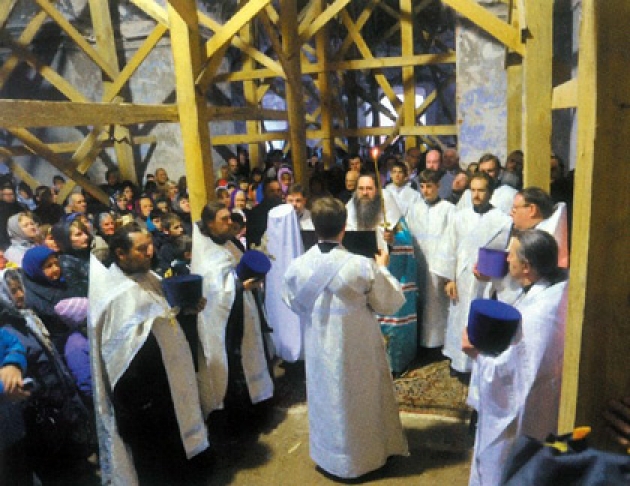 27 мая 2012 года в здании разрушенной Предтеченской церкви был отслужен торжественный молебен на начало доброго дела
