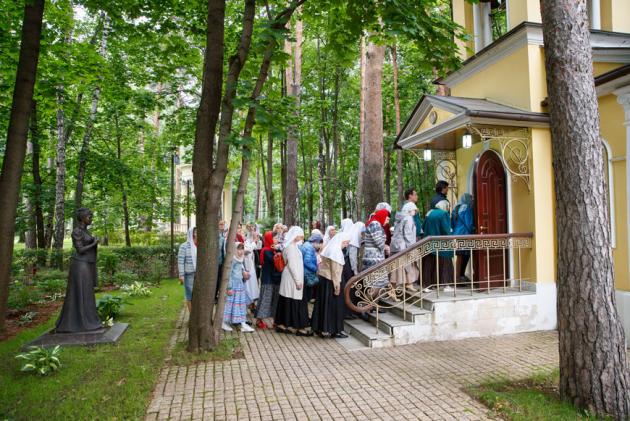 Престольный праздник храма в Обители святой Елисаветы