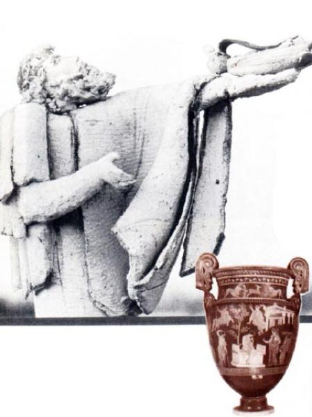 Скульптор Е. Захарова. Поэт и музы, 1982 г. Скульптор Е. Захарова. Поэт и музы, 1982 г.