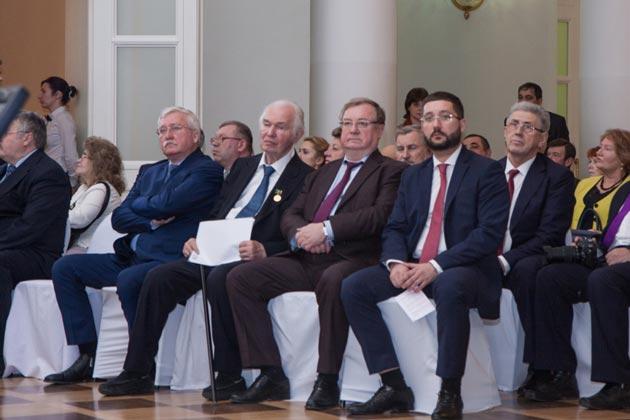 Представители интеллектуальной элиты России приняли участие в церемонии награждения лауреатов премии «Щит и Меч Отечества». 2015 год