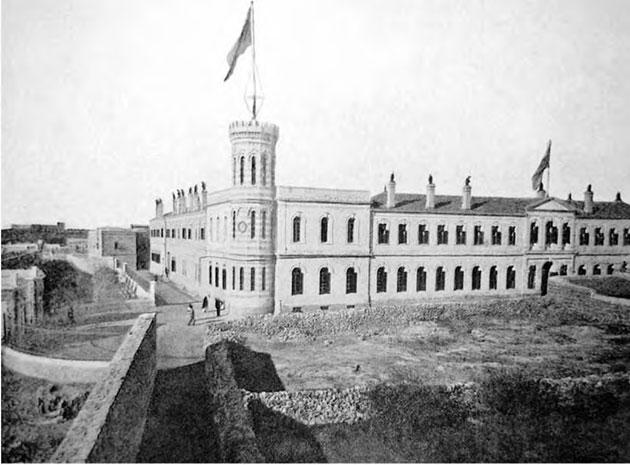 Сергиевское подворье в Иерусалиме. 1889 г. Сергиевское подворье в Иерусалиме. 1889 г.