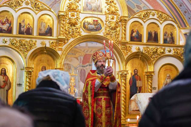 Праздник в честь восьмилетней годовщины освящения храма Святой Елисаветы. Фото Яны Лян