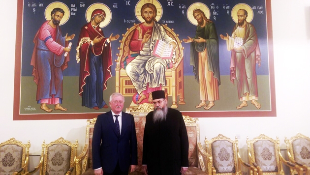 Игорь Ашурбейли посетил святыни Кипра
