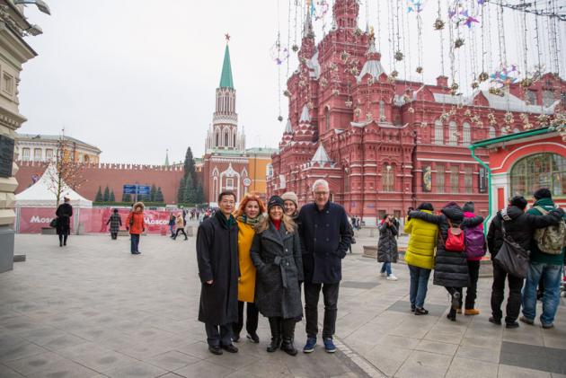 Члены Высшего космического совета Асгардии посетили Москву