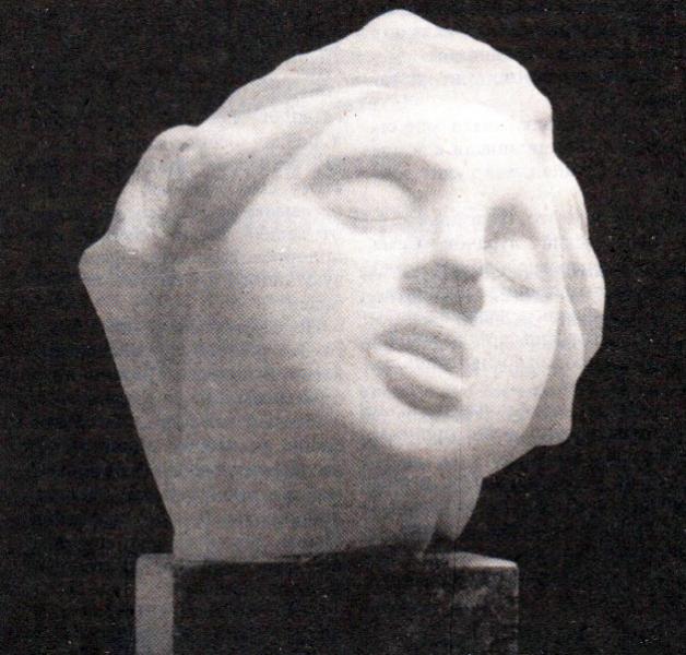 Голова мальчика. Скульптор М. Бабурин Голова мальчика. Скульптор М. Бабурин