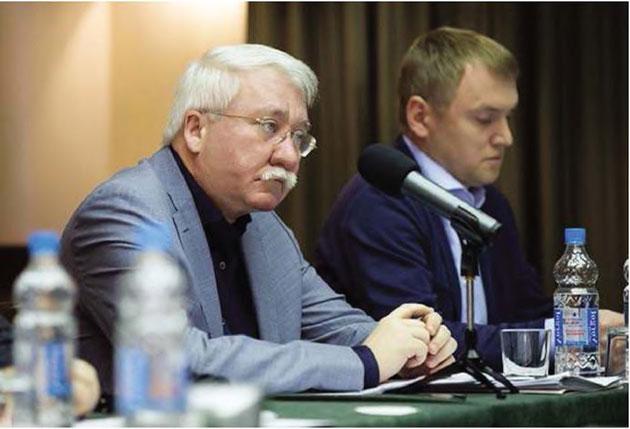 Заседание Центрального Совета ПВР ведёт Председатель Президиума Игорь Ашурбейли