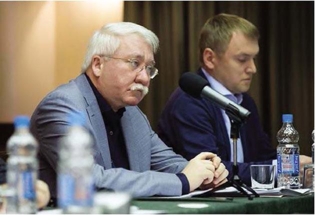 Заседание Центрального Совета ПВР ведёт Председатель Президиума Игорь Ашурбейли Заседание Центрального Совета ПВР ведёт Председатель Президиума Игорь Ашурбейли