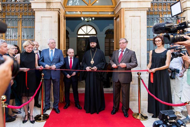 Церемония открытия Сергиевского подворья в Иерусалиме