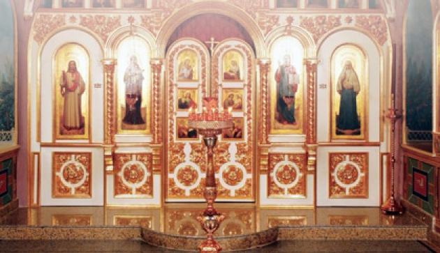 Иконостас Храма во имя святой преподобномученицы Елисаветы в Покровском-Стрешневе