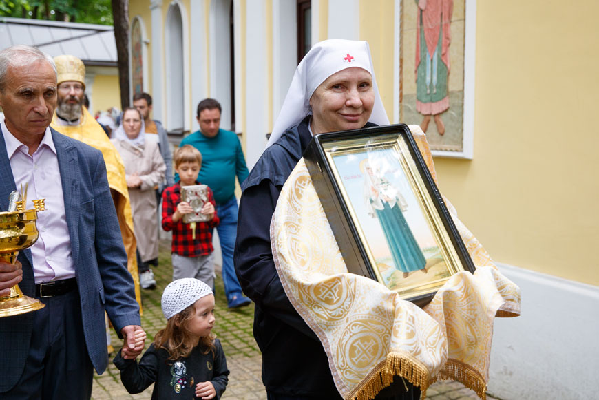 Евгения Трошина, главная сестра Свято-Пантелеймонова сестричества