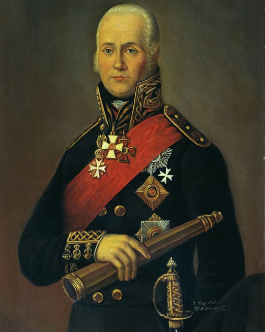 Портрет адмирала Ф. Ф. Ушакова (Художник Пётр Бажанов, 1912 год )