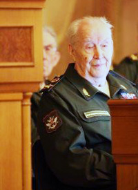Президент АВН генерал армии М. А. Гареев. Фото Академии военных наук РФ