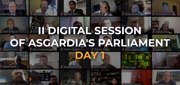 Первый день цифровой сессии парламента Асгардии