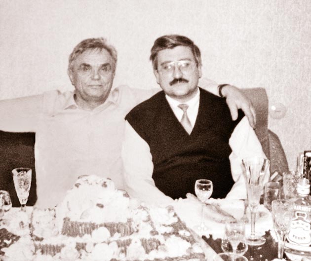24 октября 1996 года. В день рождения Н. Н. Поляшева, дома у Николая Николаевича