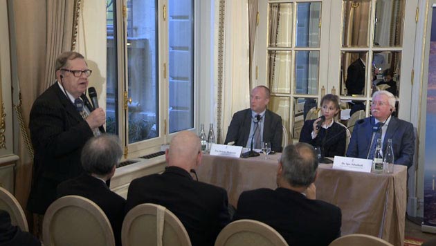Пресс-конференция Игоря Ашурбейли в Париже