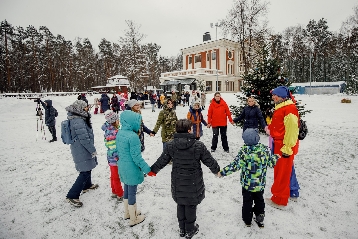 Рождественский праздник для детей в Обители святой Елисаветы в Покровском-Стрешневе. 7 января 2019 года 