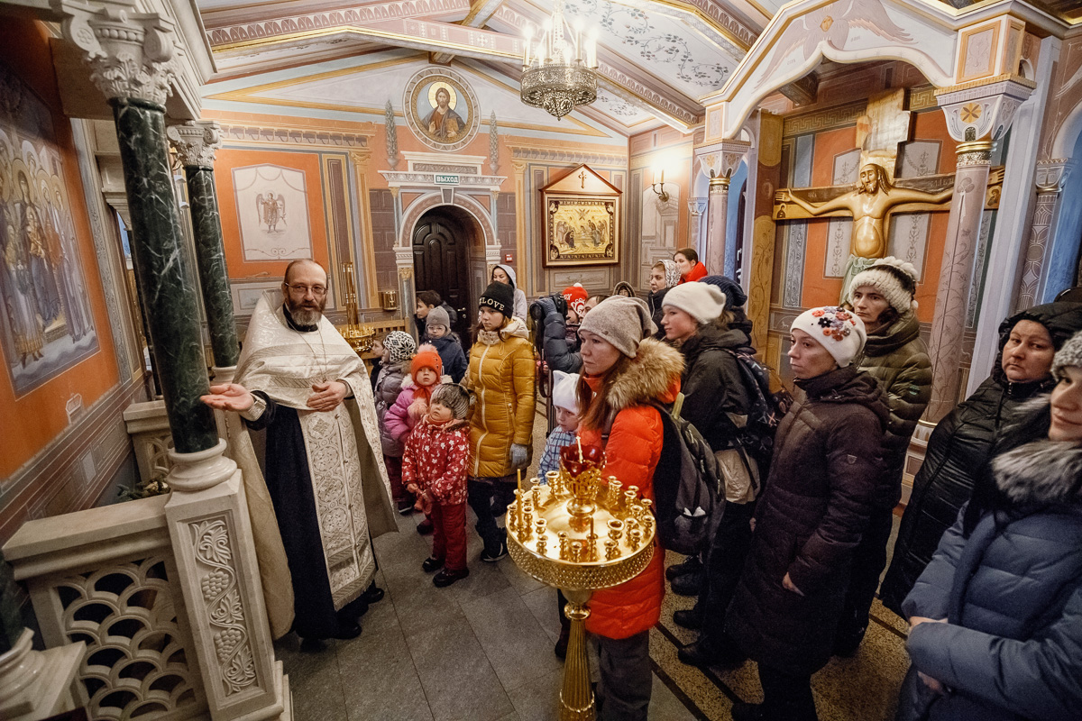 В храме Святой Елисаветы в Покровском-Стрешневе