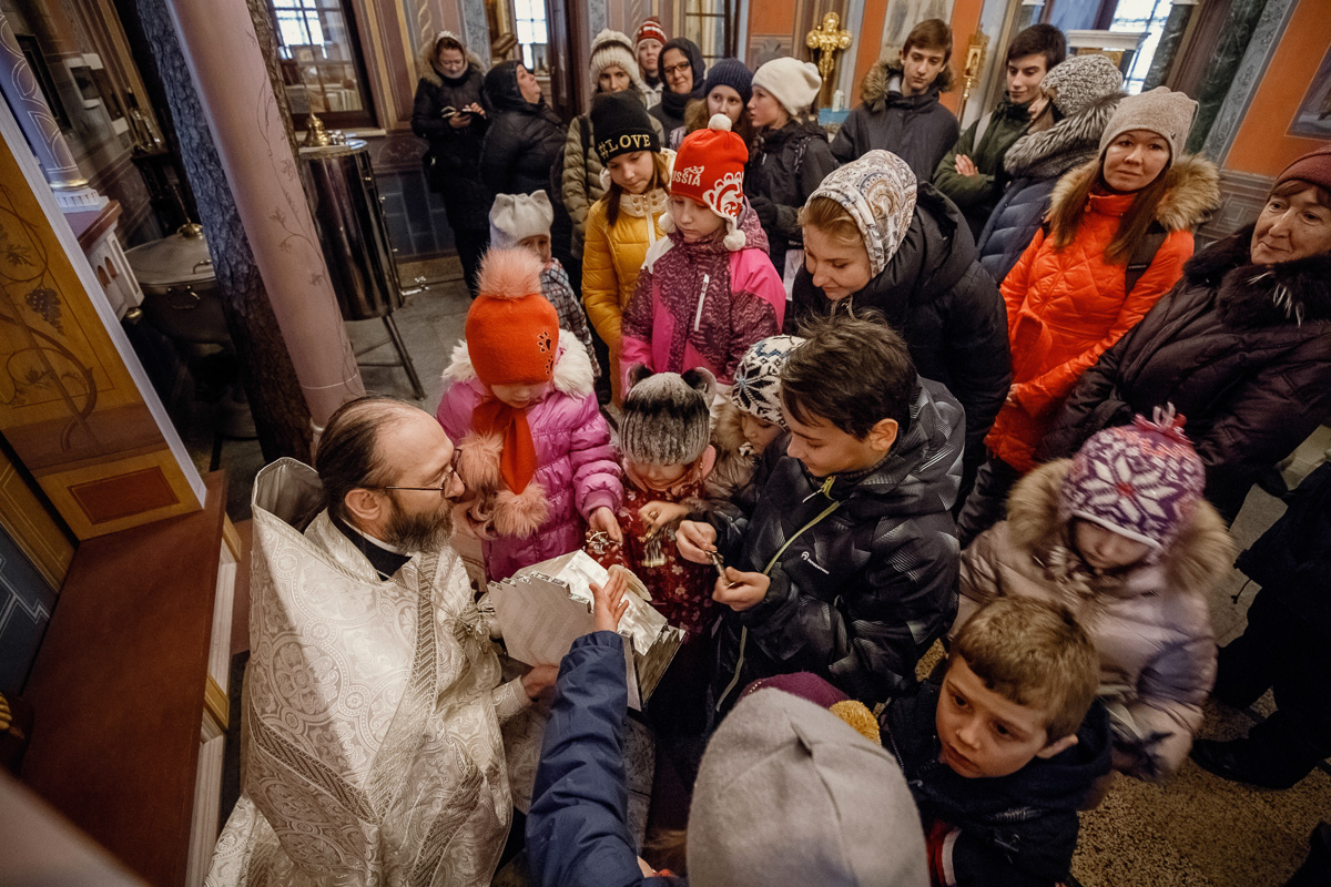 В храме Святой Елисаветы в Покровском-Стрешневе