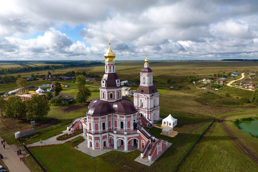  Храм в честь Усекновения Честной главы Иоанна Предтечи в селе Хирино